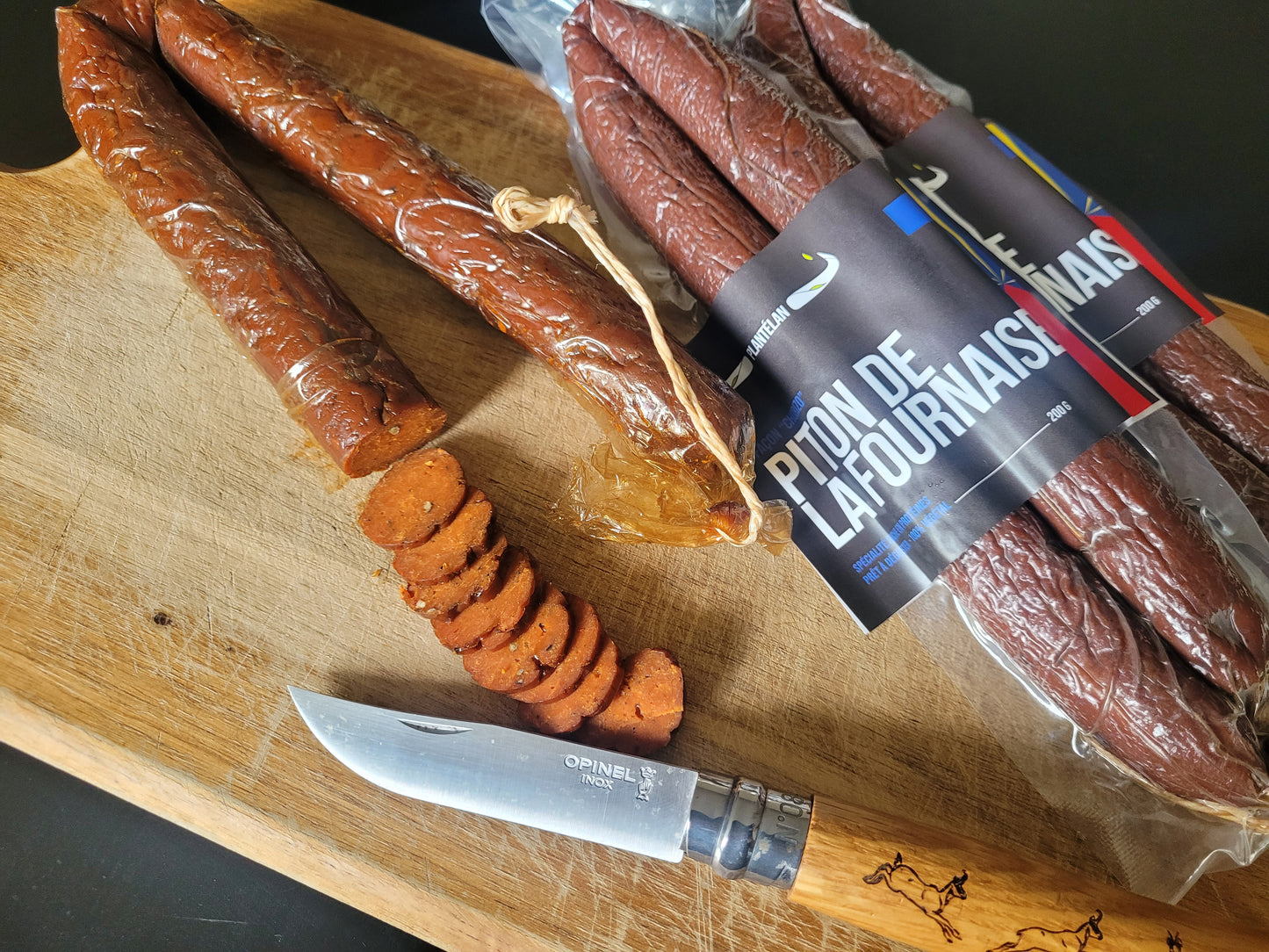 Le Piton de la fournaise N°1 - Type Chorizo - 200g